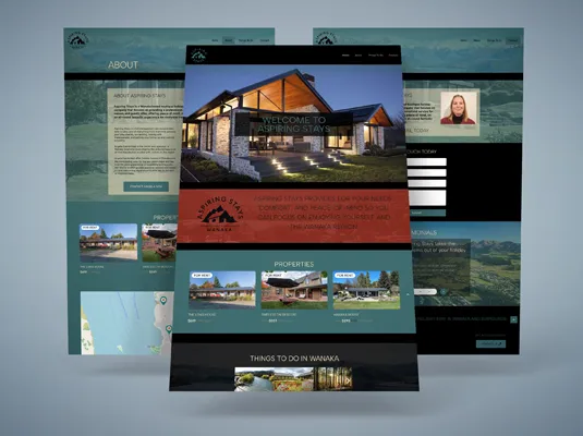 Aspiring Stays webpages
